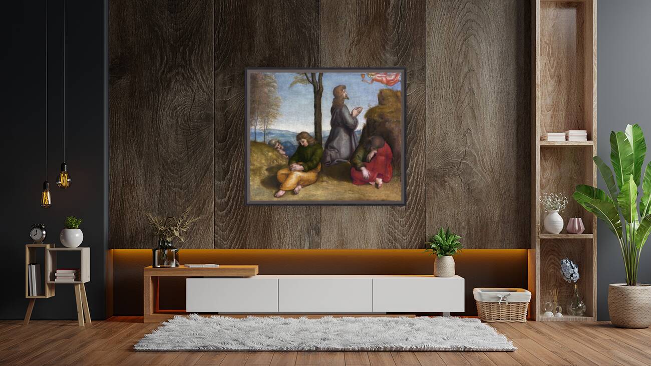 Raphael 1483 1520 The Agony in the Garden 1504 Reproduction