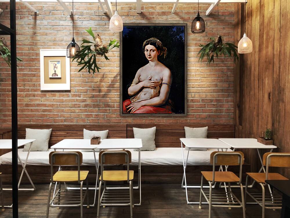 Raphael 1483 1520 La Fornarina 1519 Reproduction