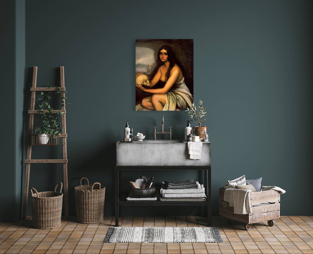 Julio Romero de Torres  1874 1930 magdalena 1920 Reproduction