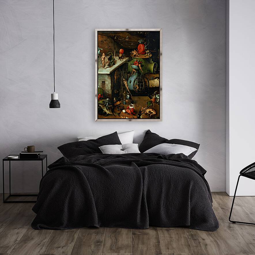 Hieronymus Bosch 1450 1516 The last judgment detail central panel 2 Reproduction