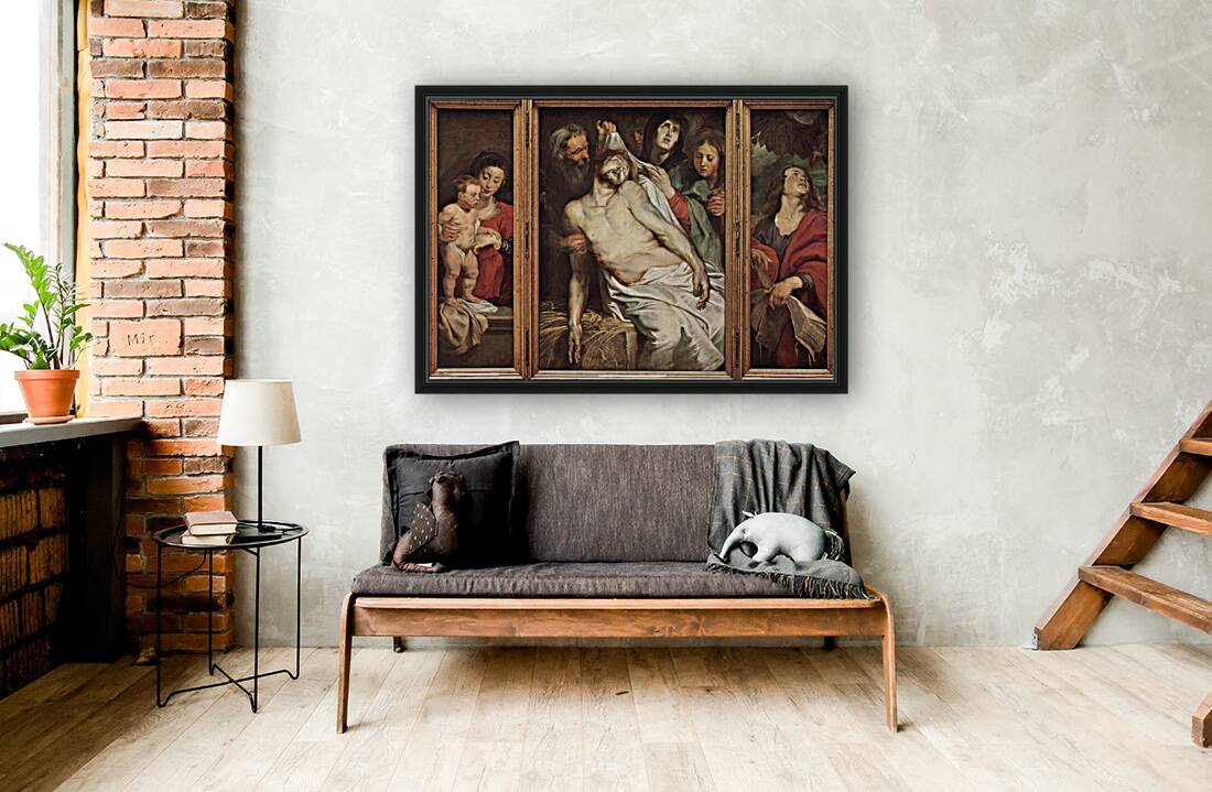 Peter Paul Rubens 1577 1640 Lamentation of Christ by TOPARTGALLERY Wall Art