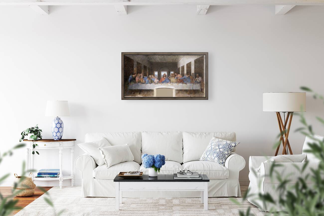 Leonardo da Vinci The Last Supper 1495 by TOPARTGALLERY Wall Art