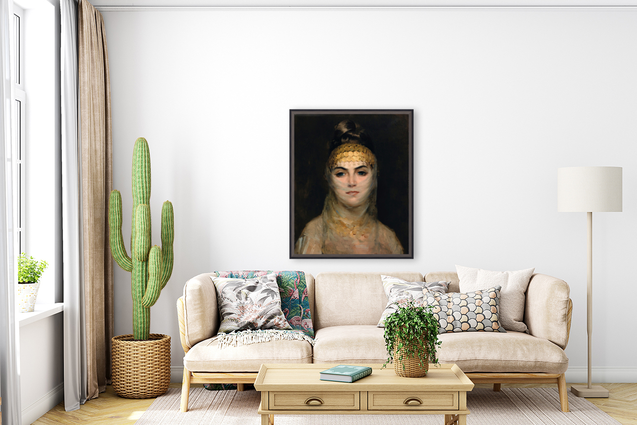 Theodoros Ralli Odalisque Reproduction