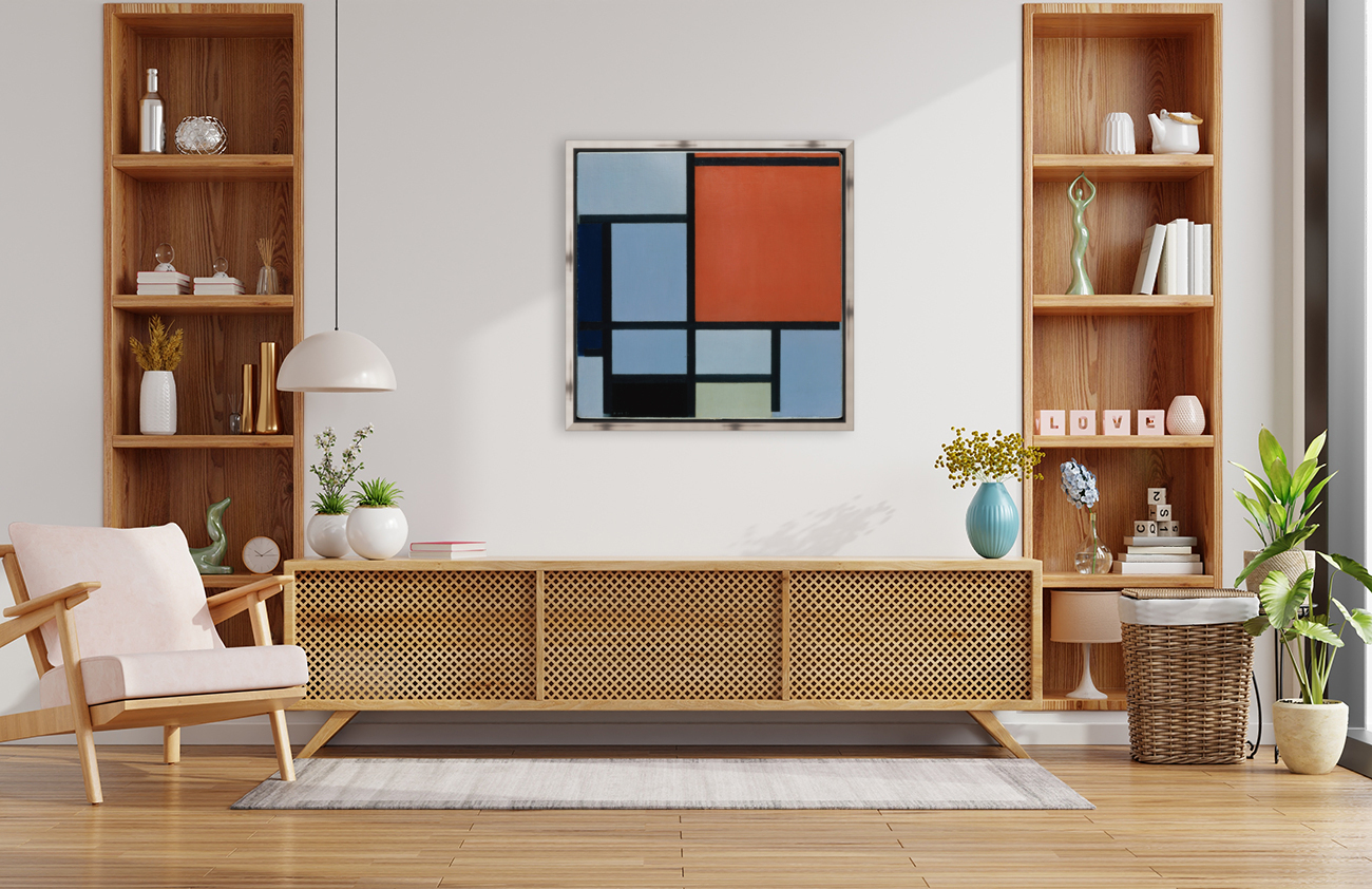 Piet Mondrian Composition 1921 Reproduction