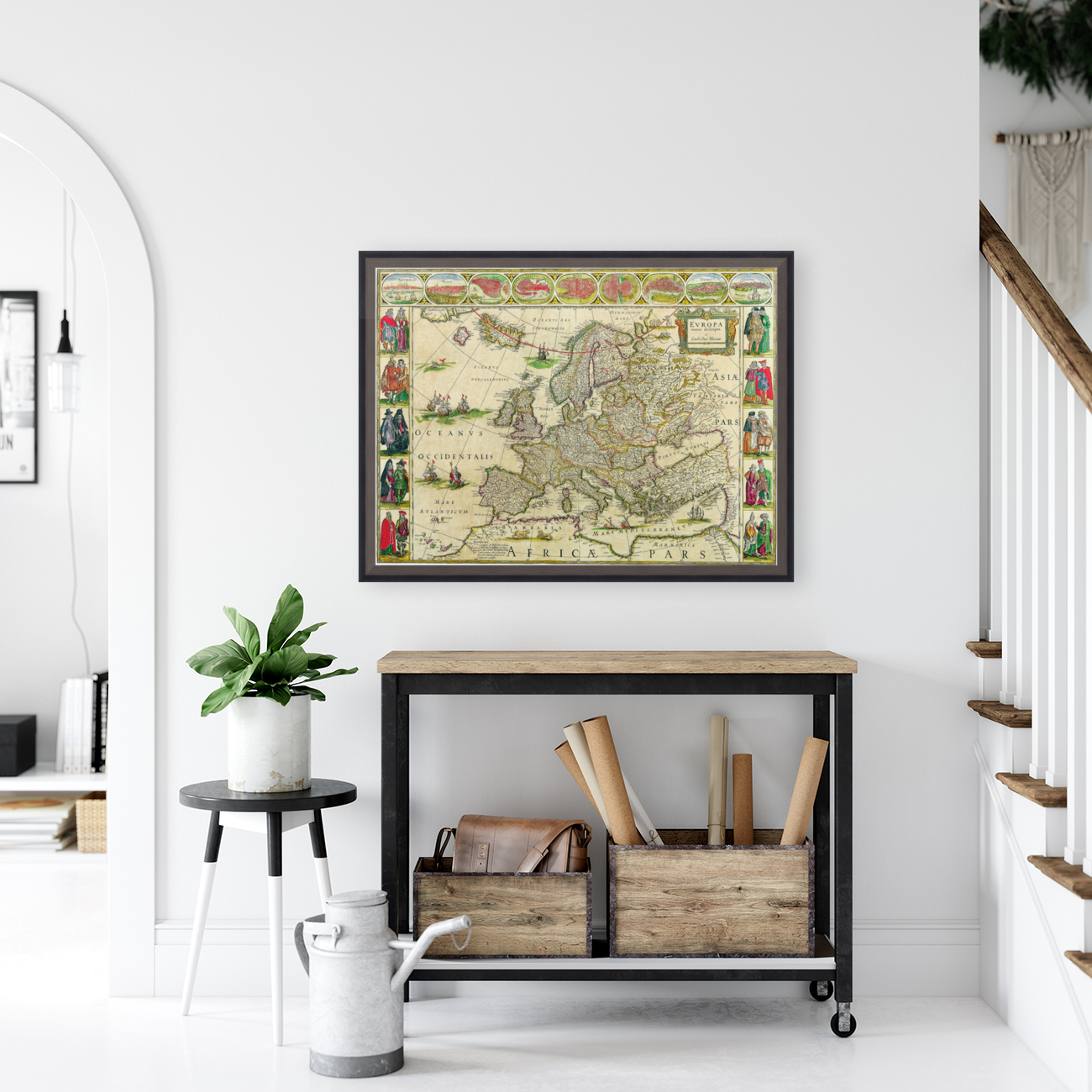 Old Map 37 Reproduction