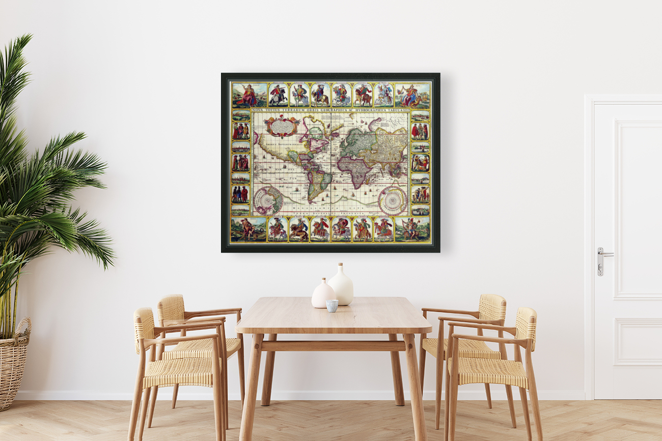 Old Map 27 Reproduction