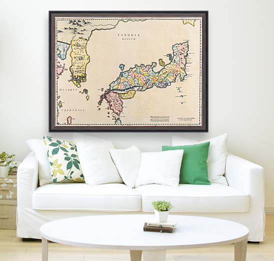 Old Map 39 Reproduction