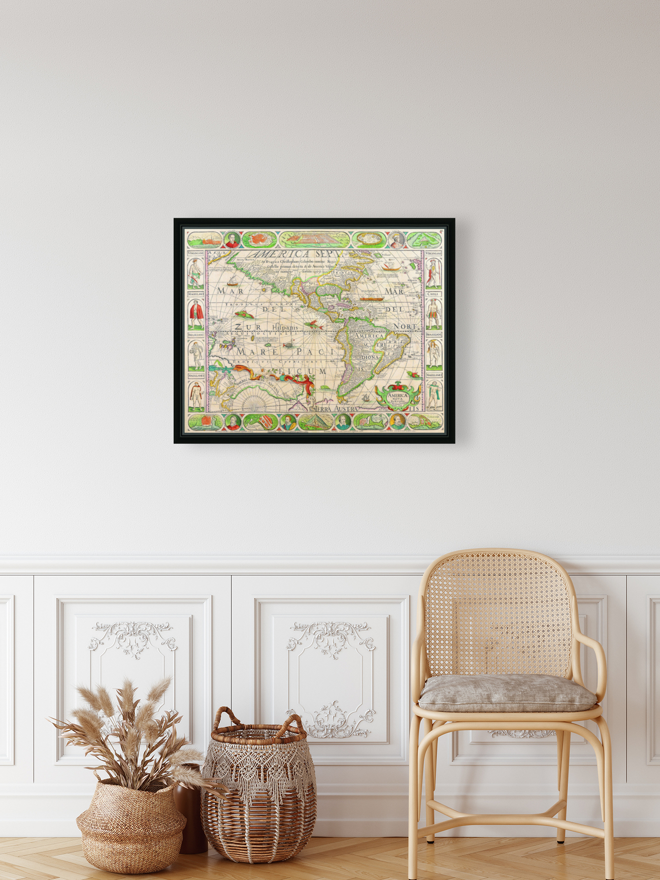 Old Map 22 Reproduction