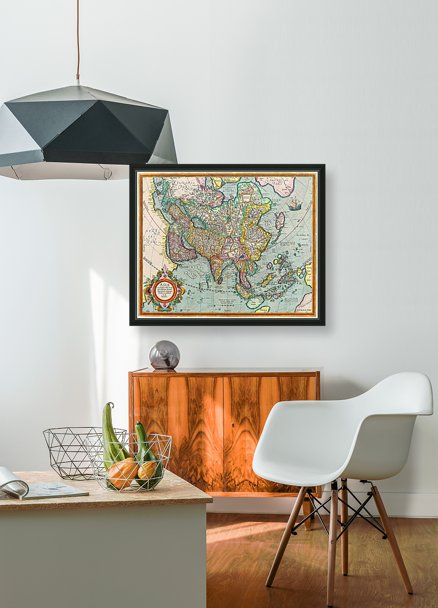 Old Map 45 Reproduction