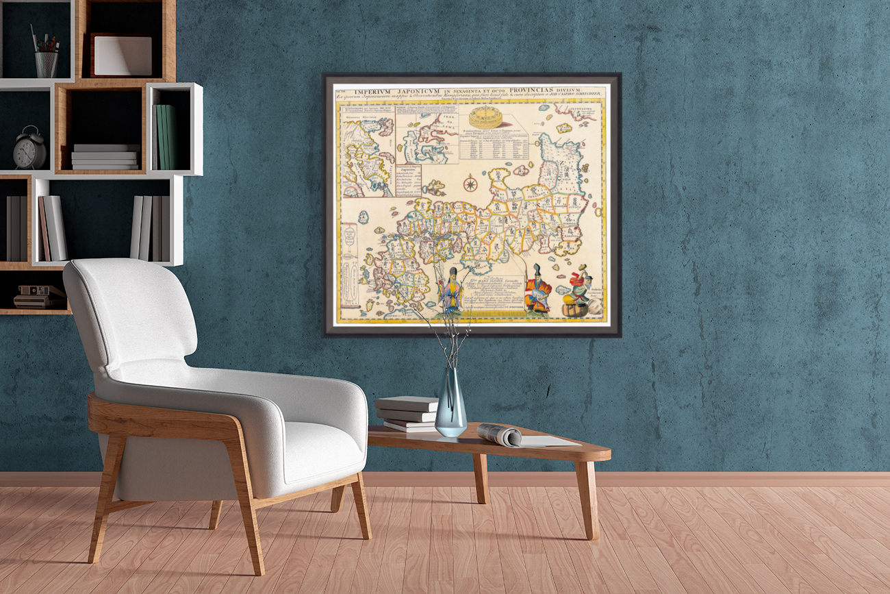 Old Map 63 Reproduction