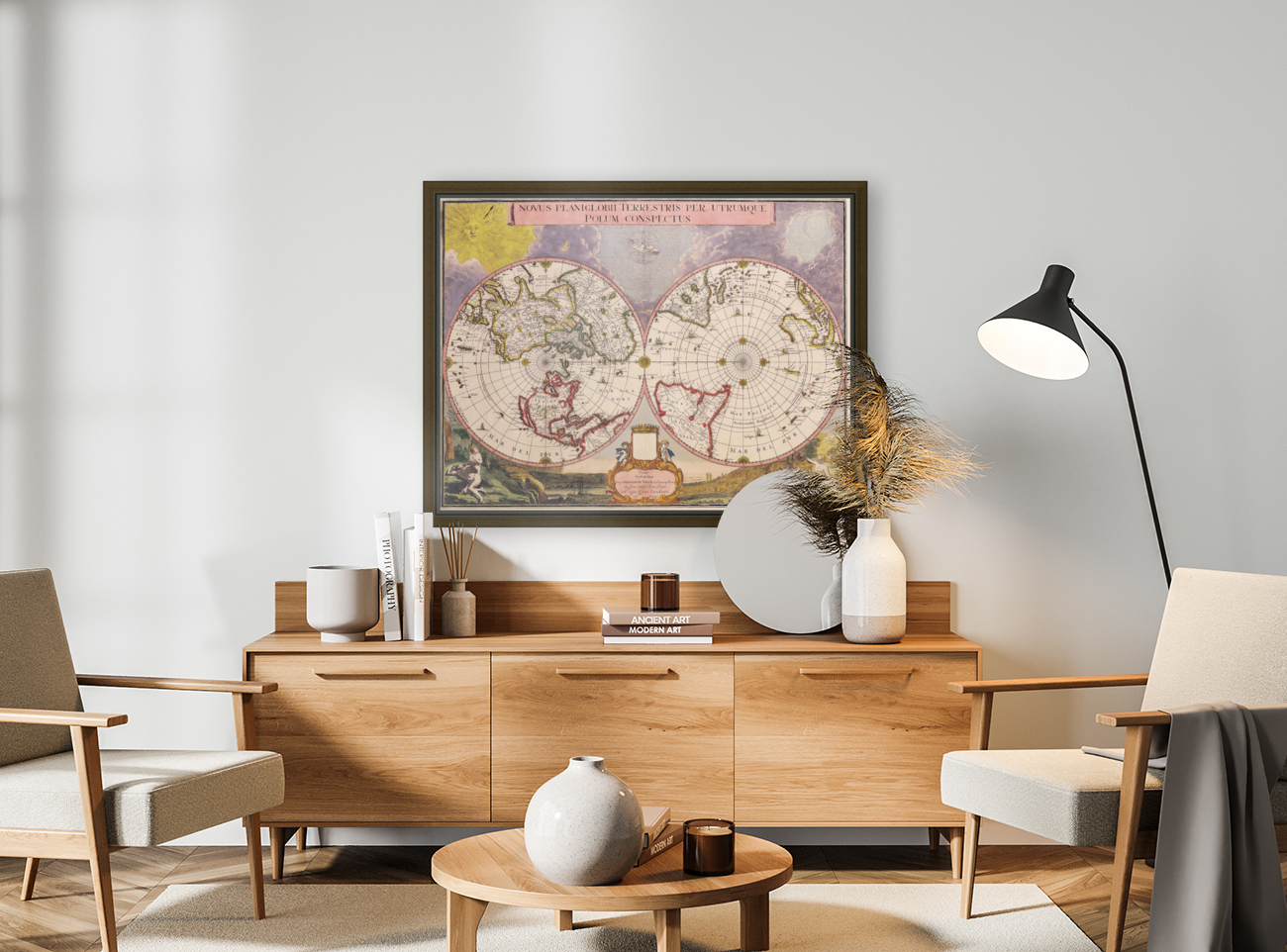 Old Map 69 Reproduction