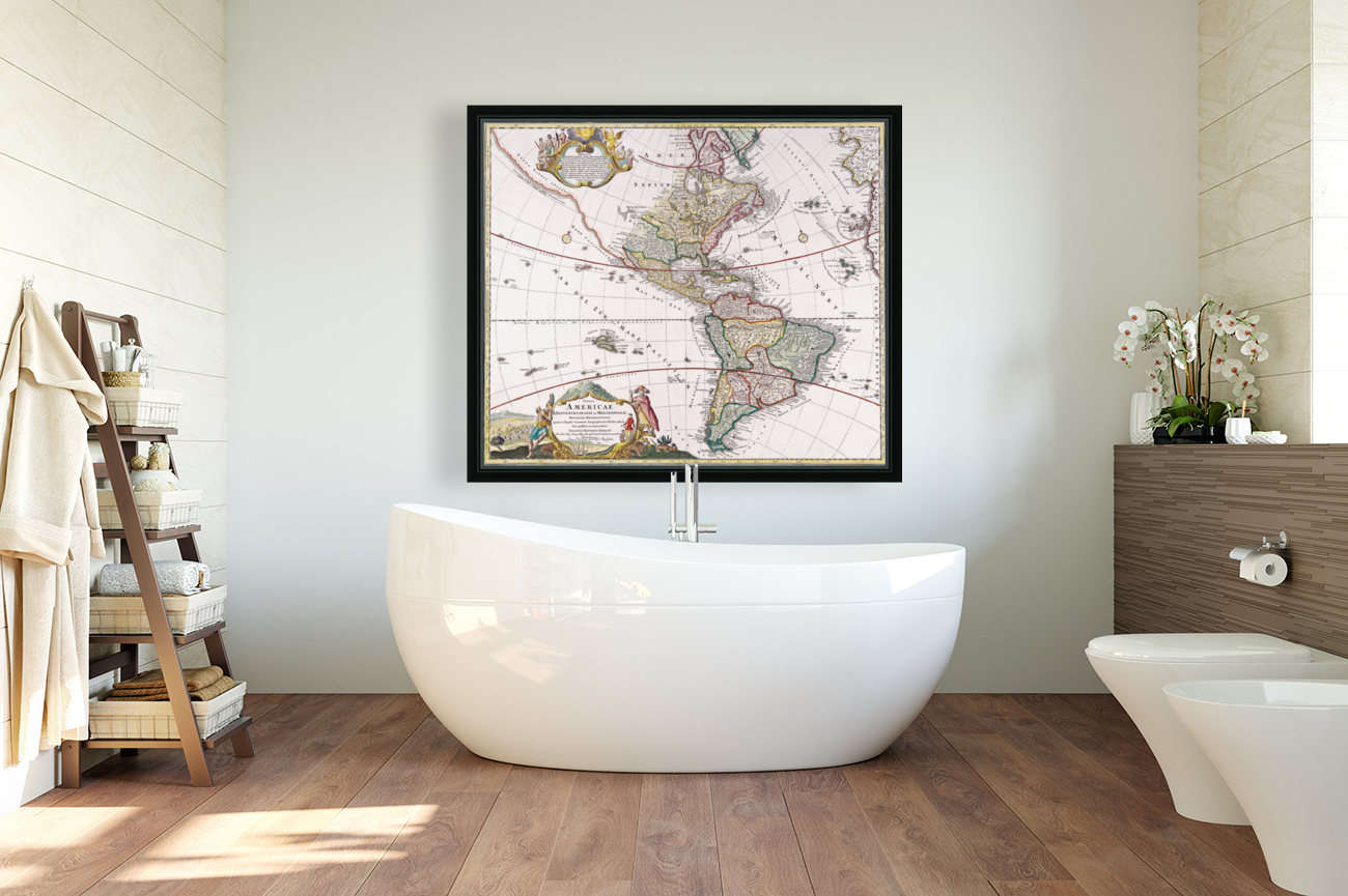 Old Map 71 Reproduction