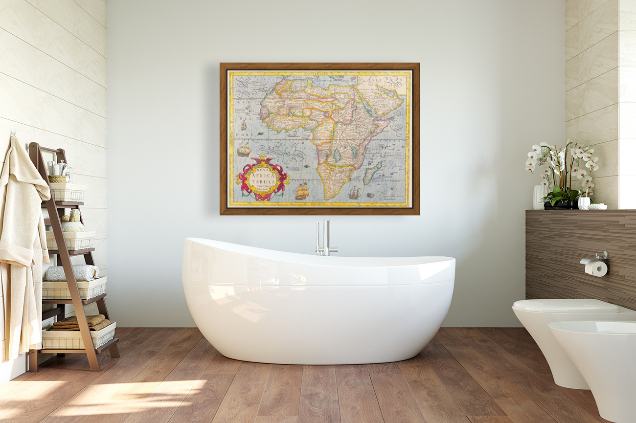 Old Map 74 Reproduction