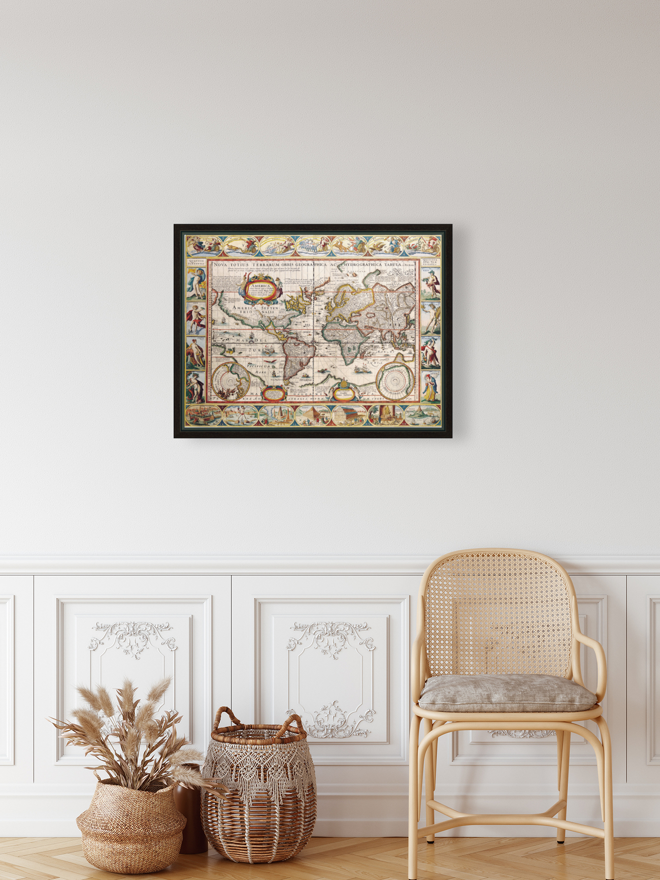 Old Map 79 Reproduction
