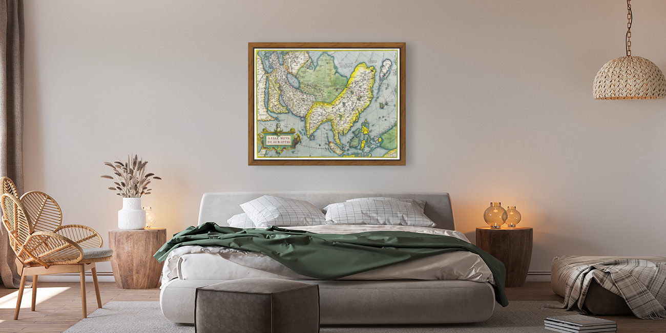 Old Map 101 Reproduction