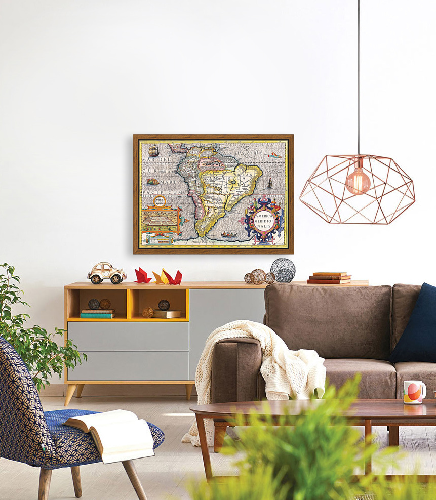 Old Map 87 Reproduction