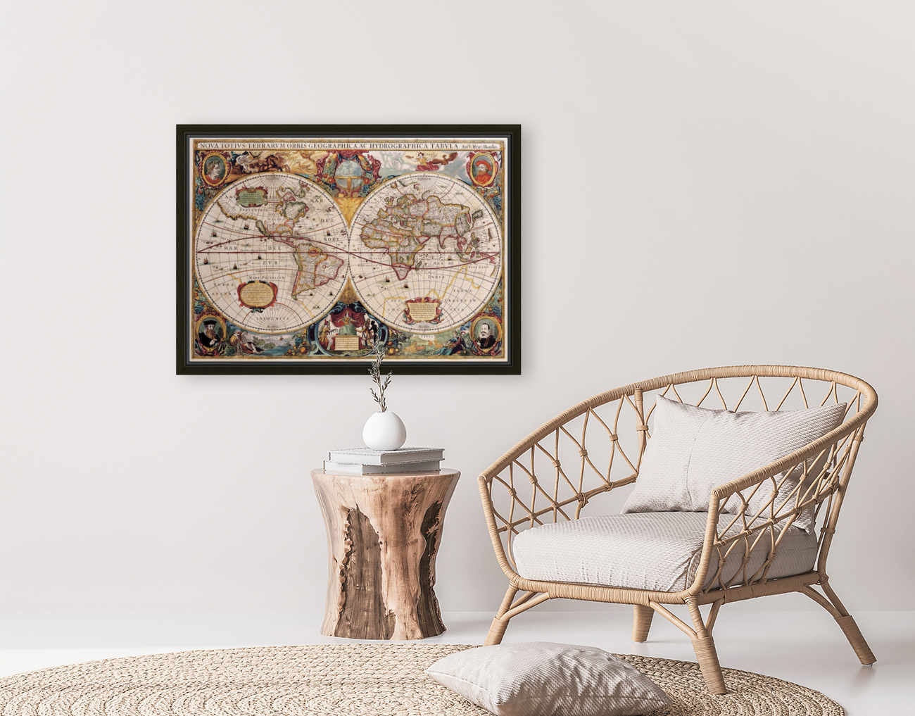 Old Map 90 Reproduction