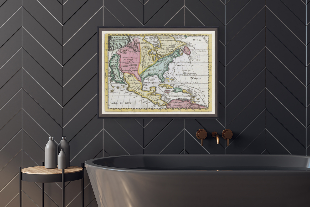 Vintage Maps  28 Reproduction
