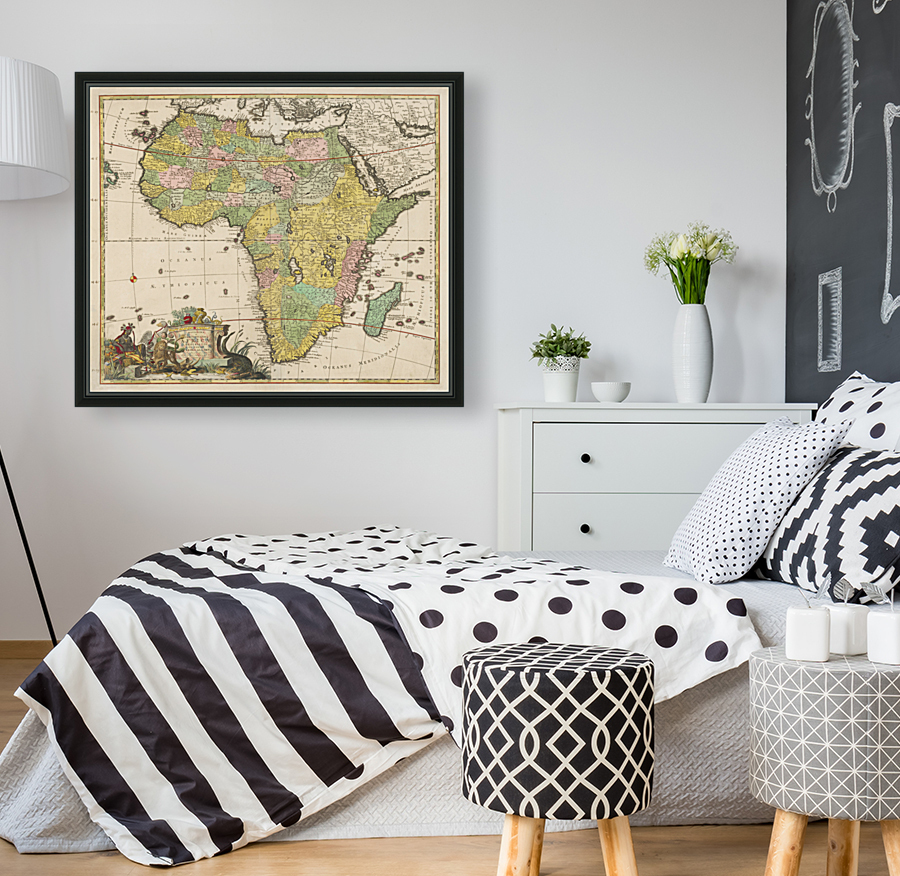 Vintage Maps  15 Reproduction