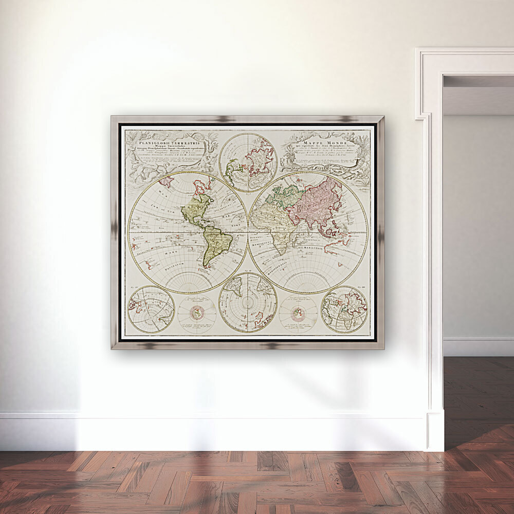 Vintage Maps  13 Reproduction