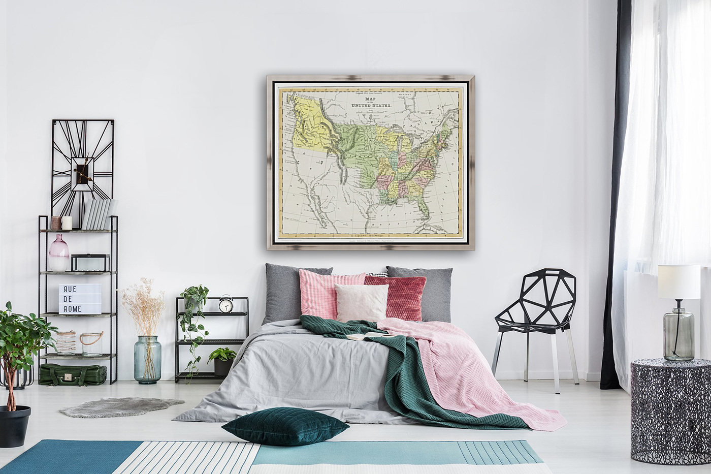 Vintage Maps  22 Reproduction