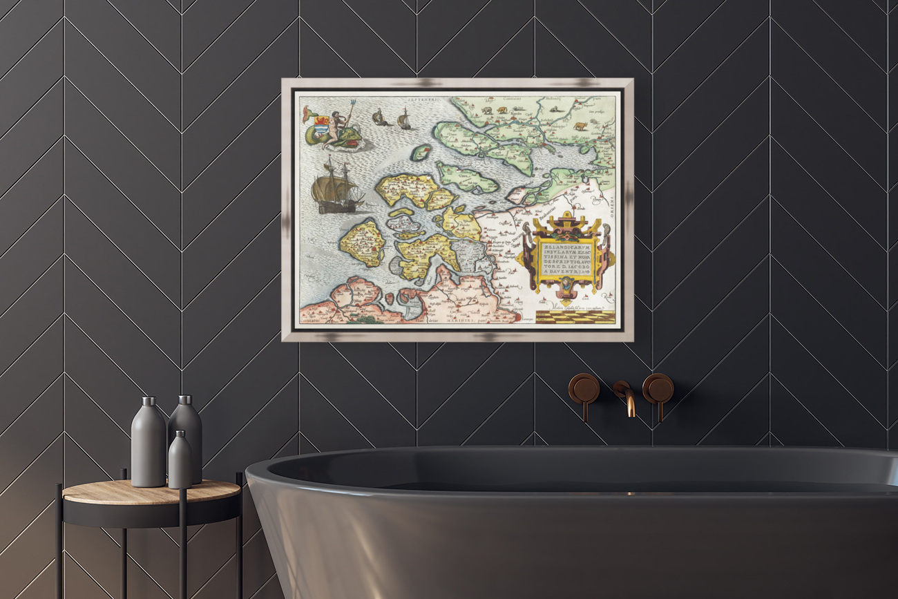 Vintage Maps  26 Reproduction