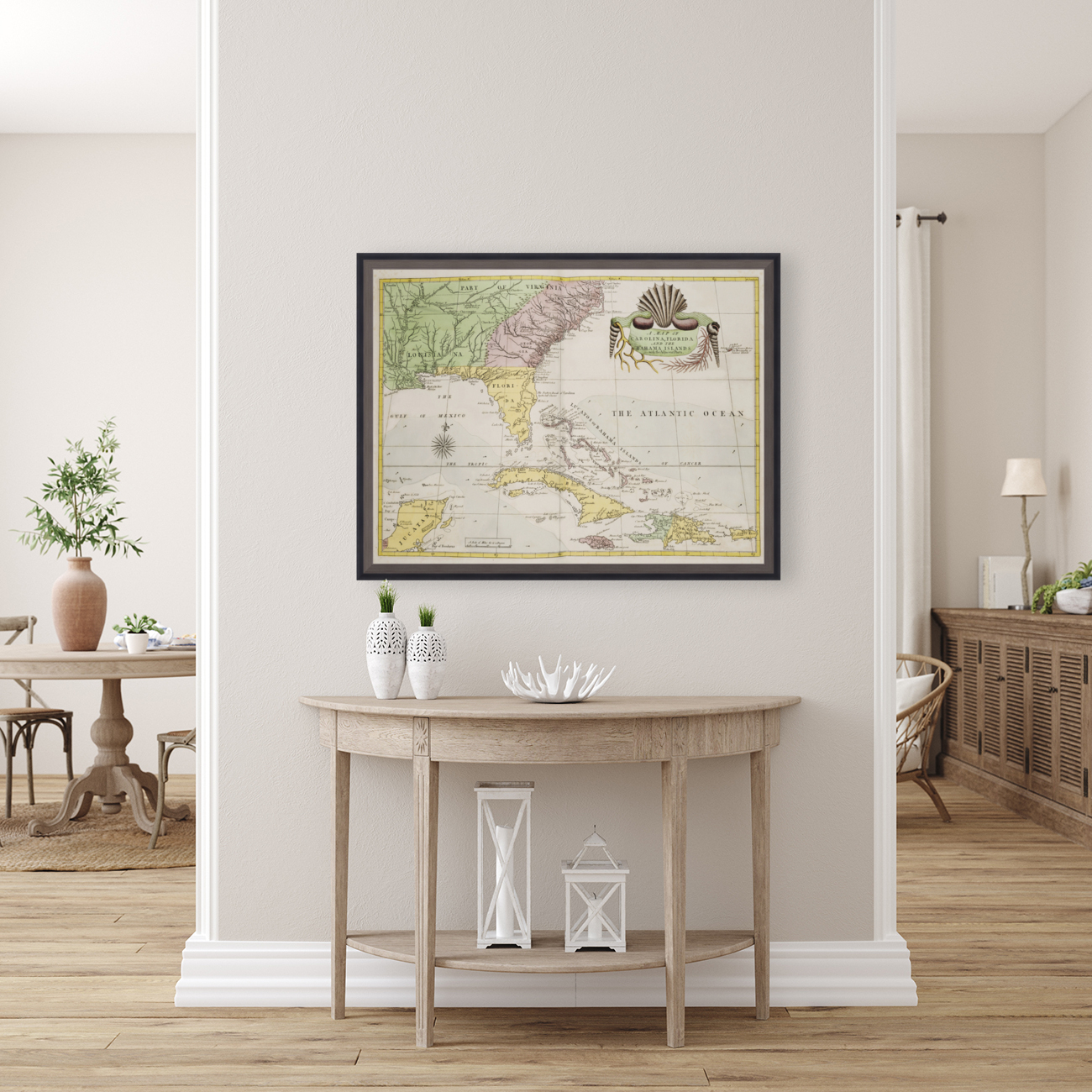 Vintage Maps  2 Reproduction