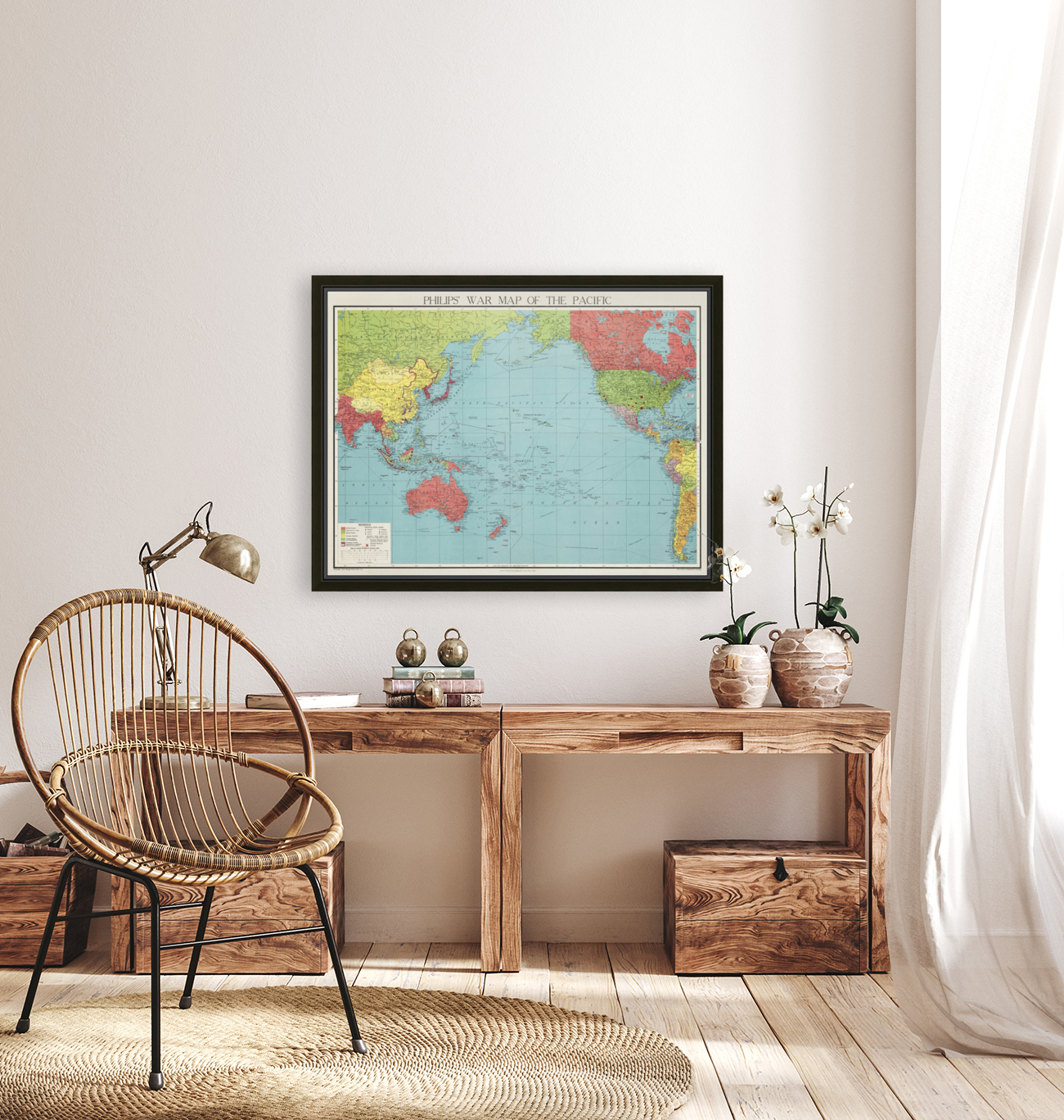 Vintage Maps  48 Reproduction
