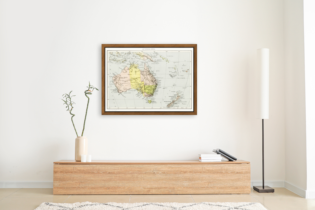 Vintage Maps  12 Reproduction