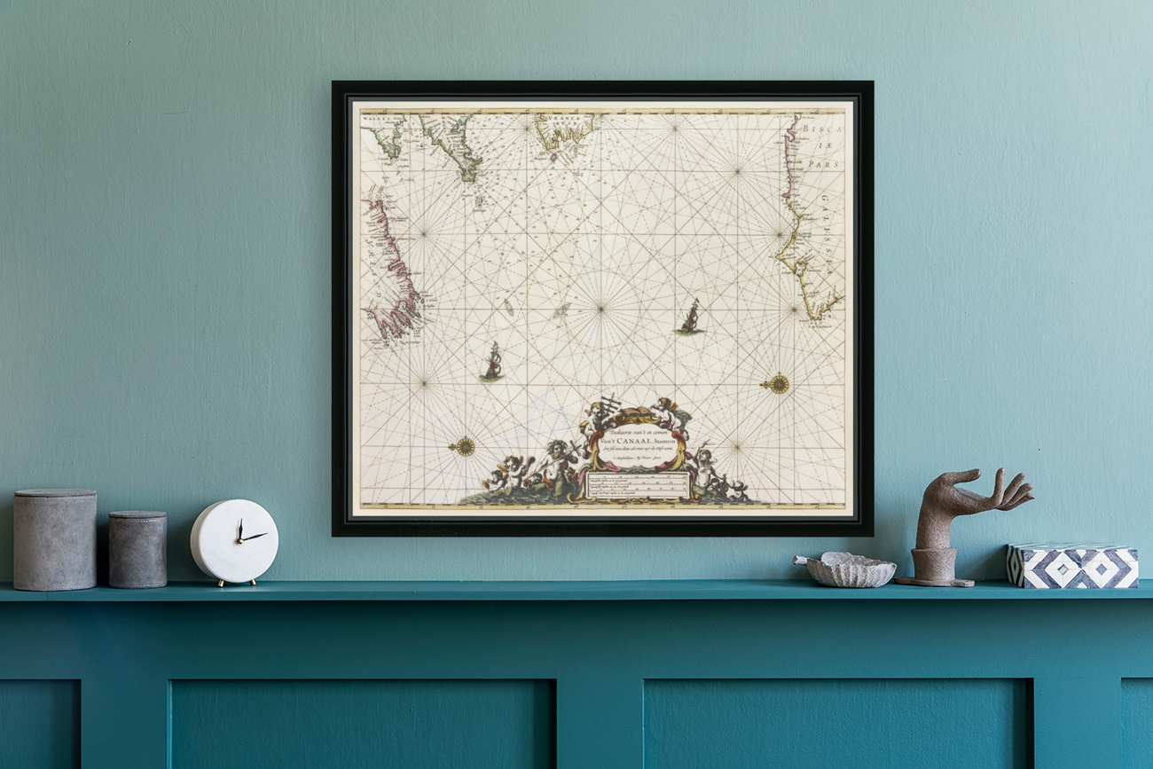 Vintage Maps  78 Reproduction