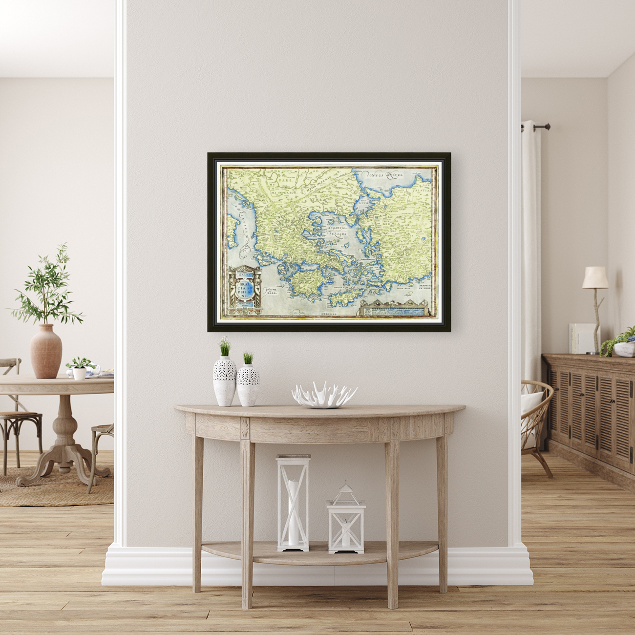 Vintage Maps  71 Reproduction