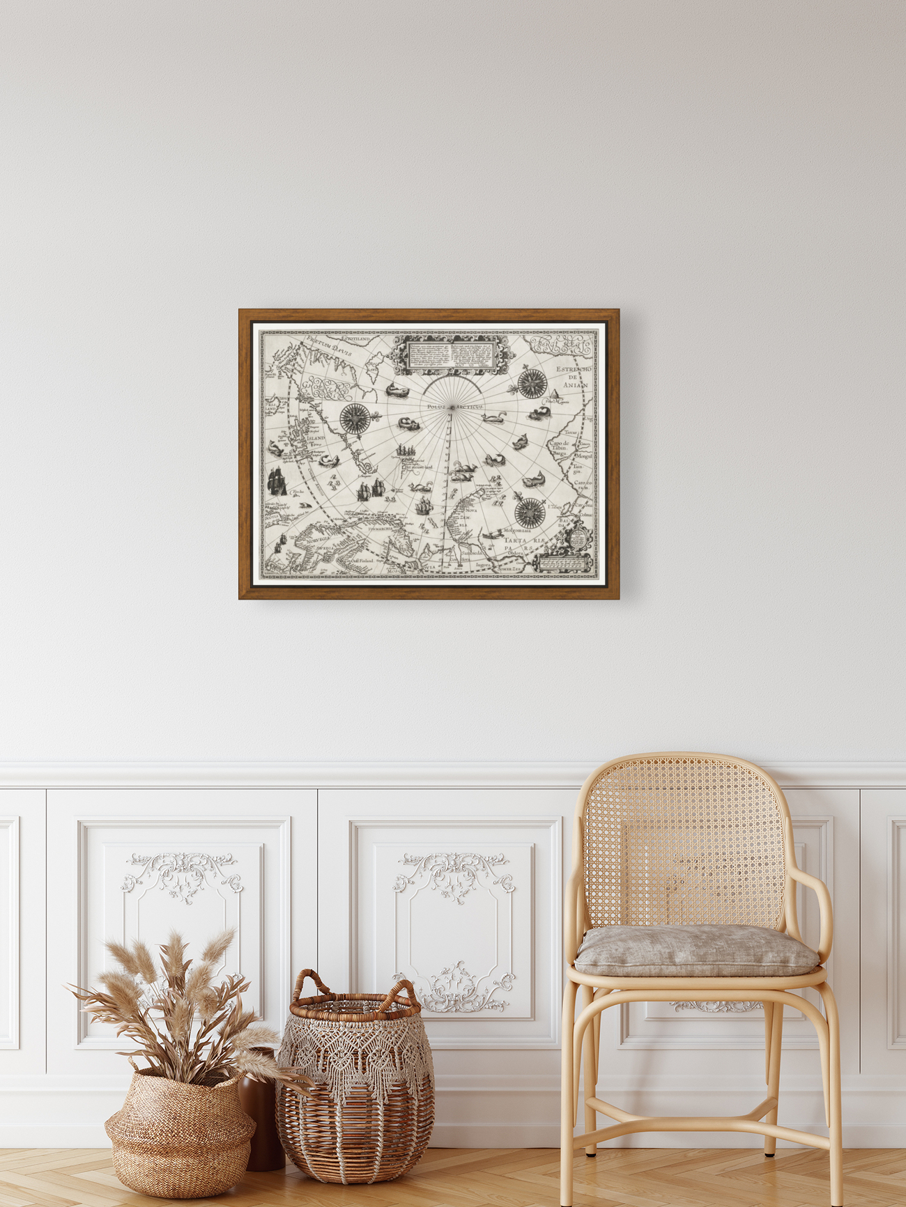 Vintage Maps  58 Reproduction