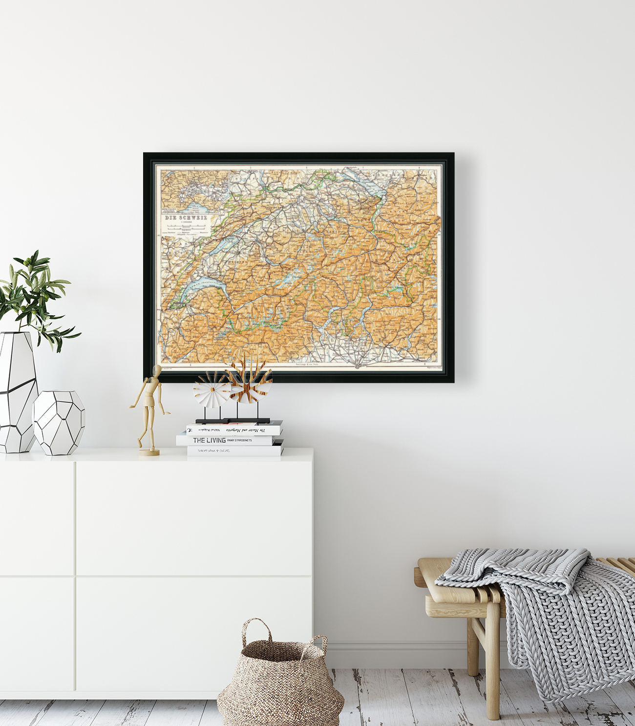 Vintage Maps  102 Reproduction