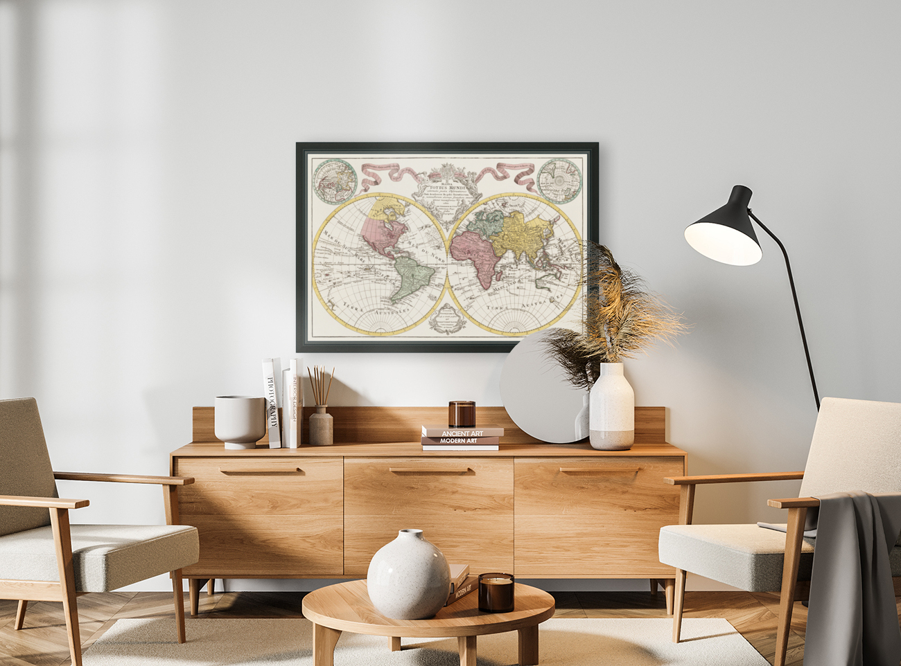 Vintage Maps  61 Reproduction