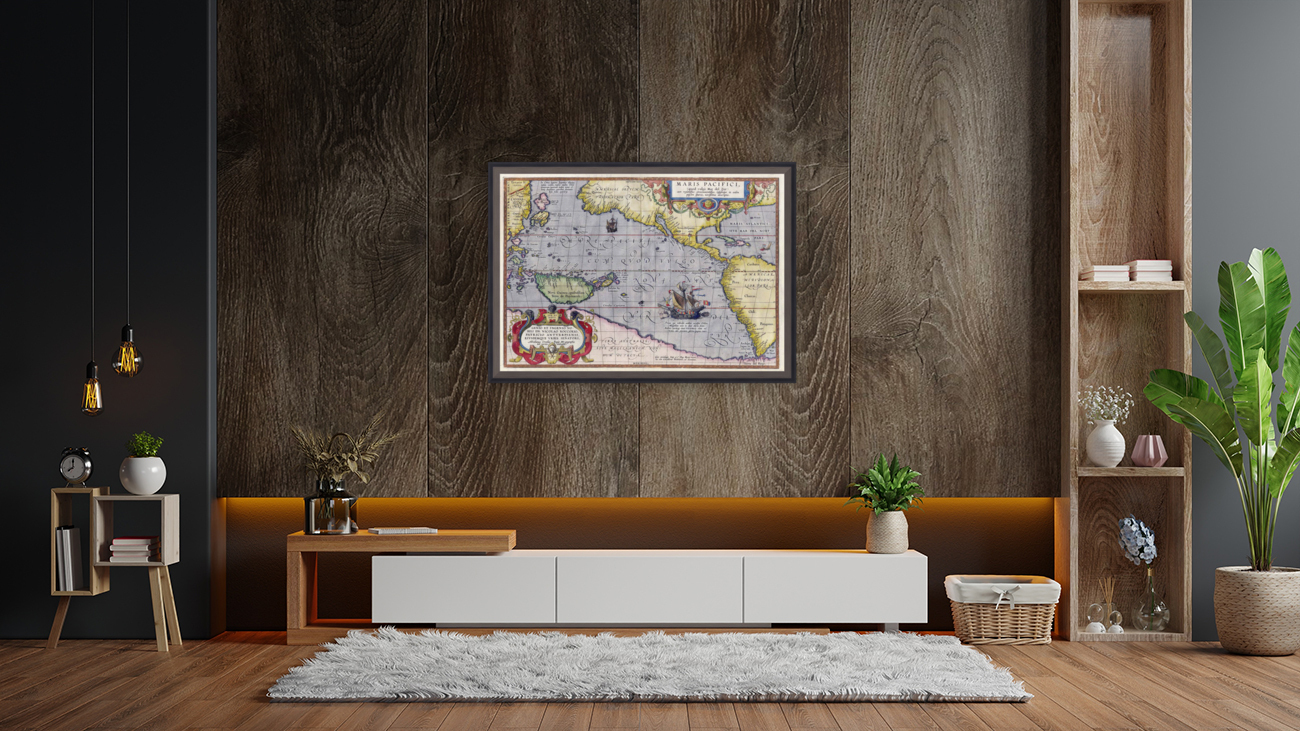 Vintage Maps  104 Reproduction