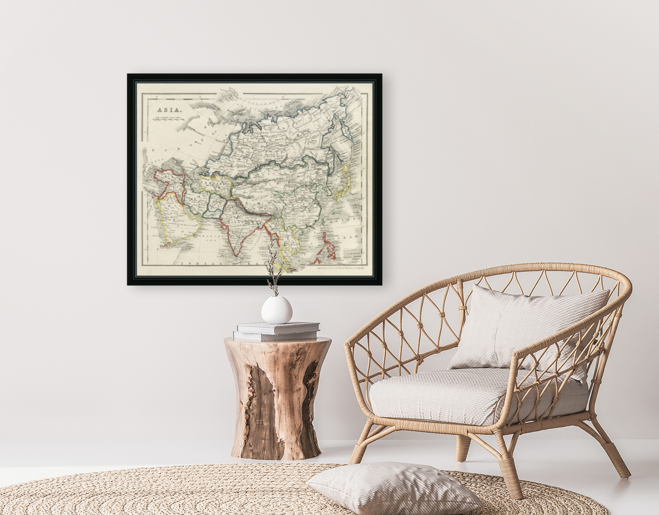 Vintage Maps  51 Reproduction