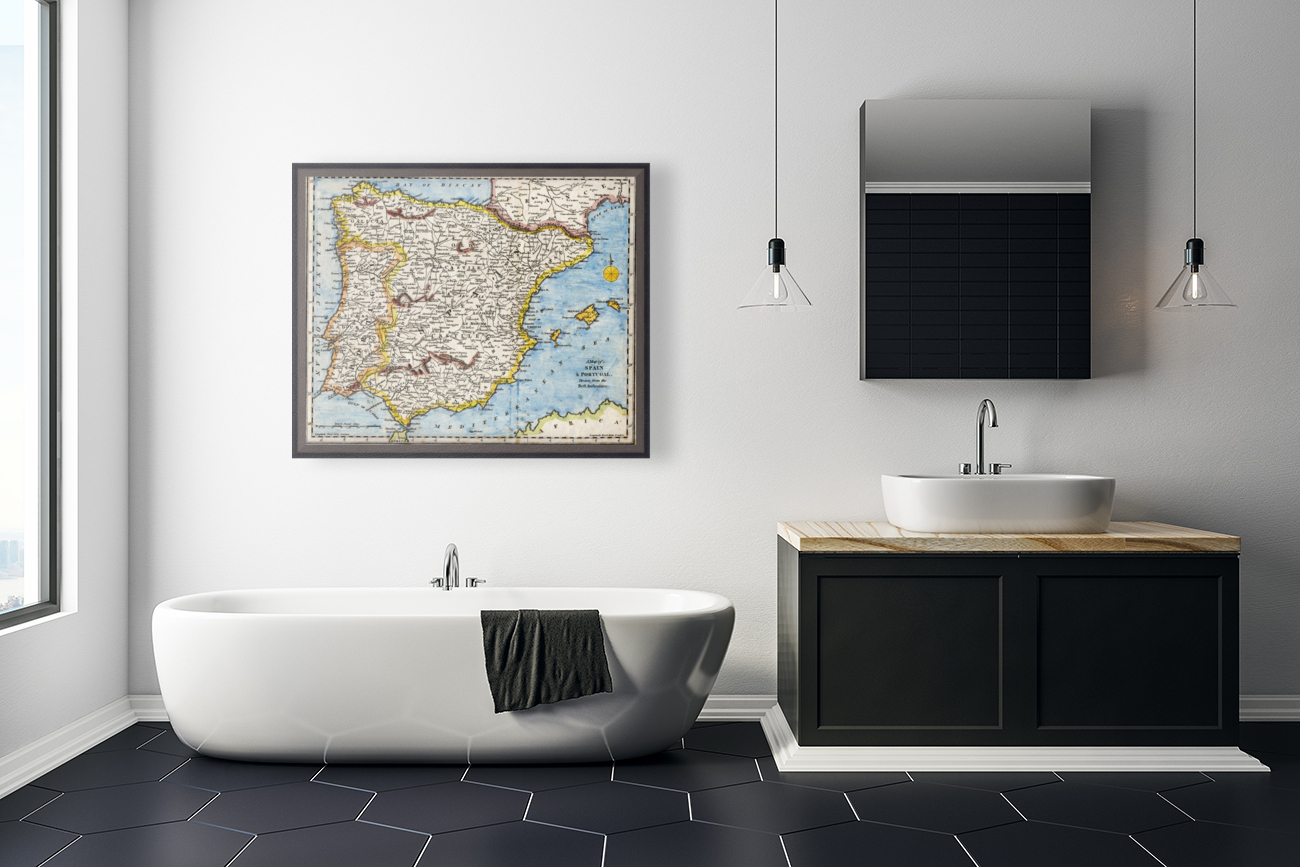 Vintage Maps  106 Reproduction