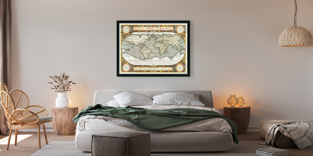 Vintage Maps  89 Reproduction