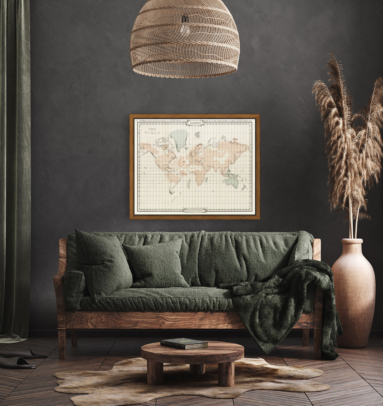 Vintage Maps  73 Reproduction