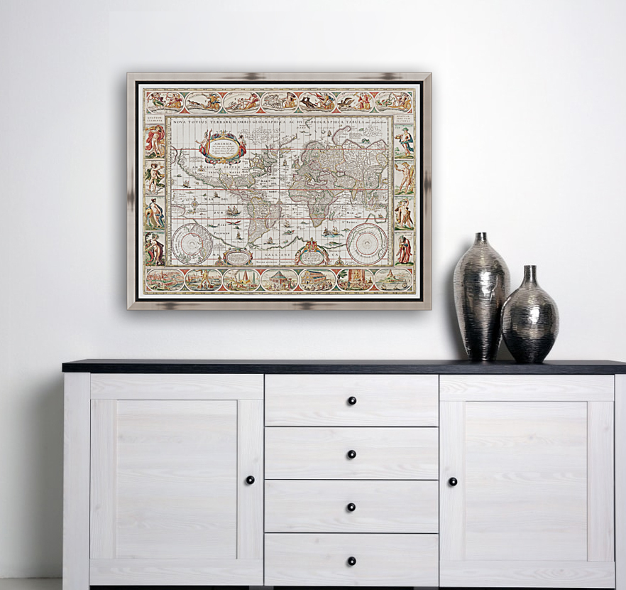 Vintage Maps  63 Reproduction
