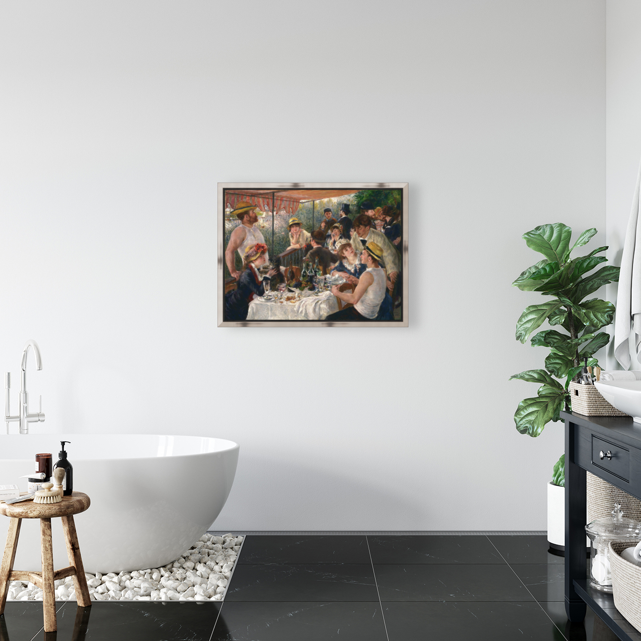 Pierre Auguste Renoir 1841 1919 Luncheon of the Boating Party by ...