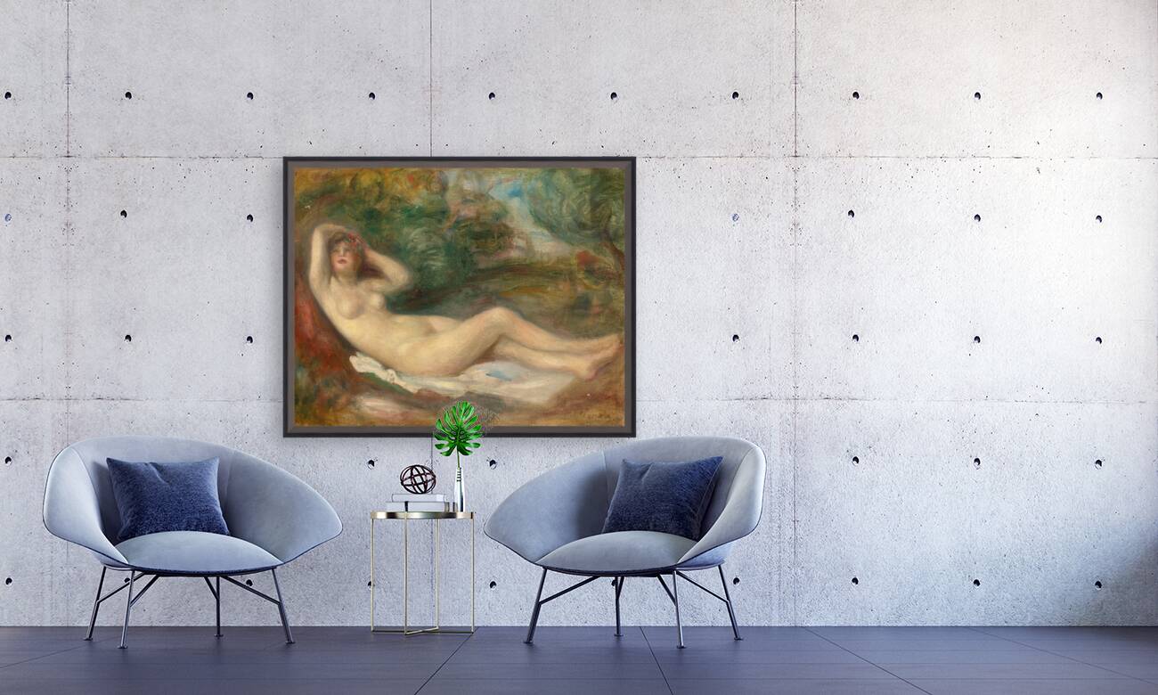 Pierre Auguste Renoir 1841 1919 E  tude De Nu 188 Reproduction