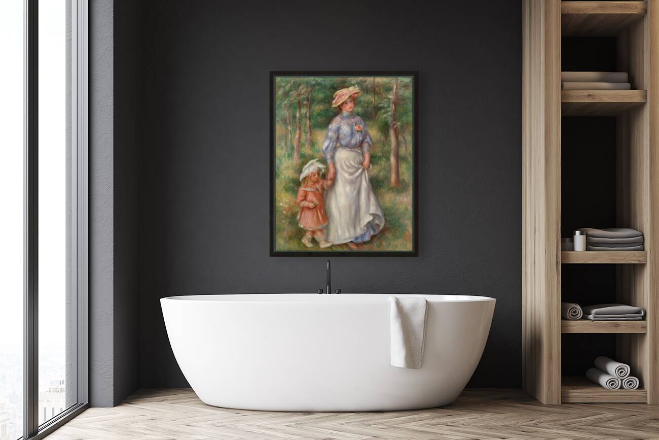 Pierre Auguste Renoir 1841 1919 Promenade La Promenade 1906 Reproduction