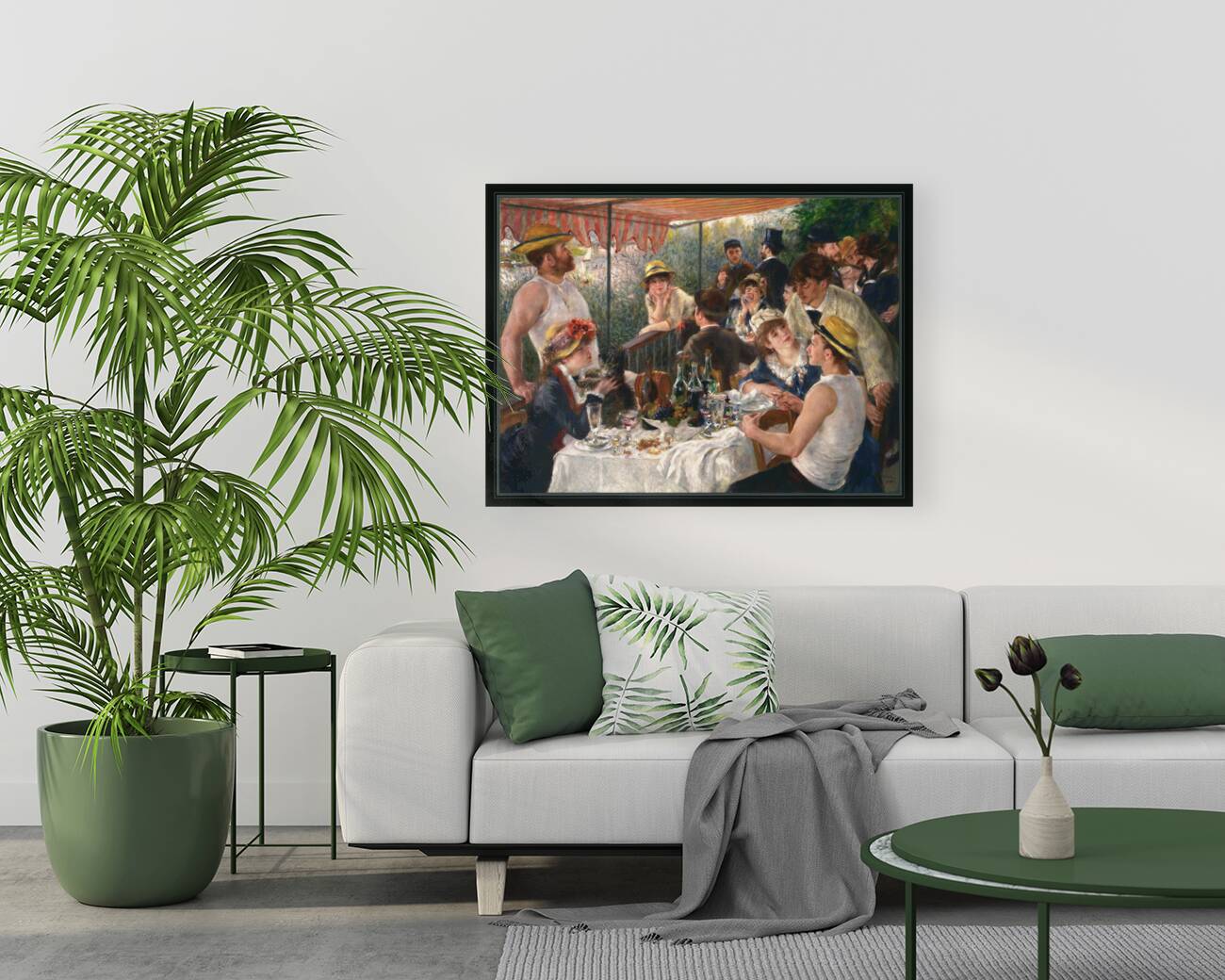 Pierre Auguste Renoir 1841 1919 Luncheon of the Boating Party 1881 Reproduction