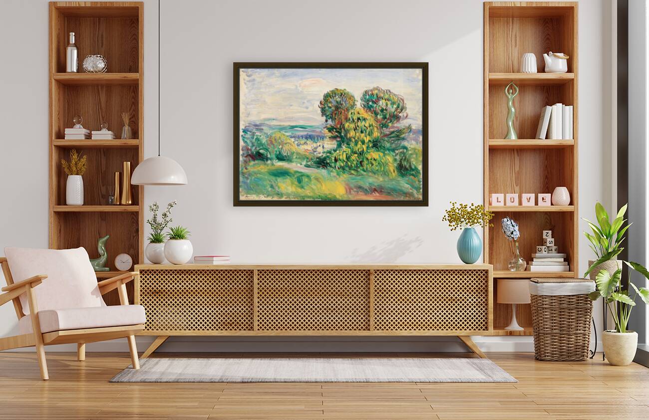 Pierre Auguste Renoir 1841 1919 Landscape 1890 Reproduction