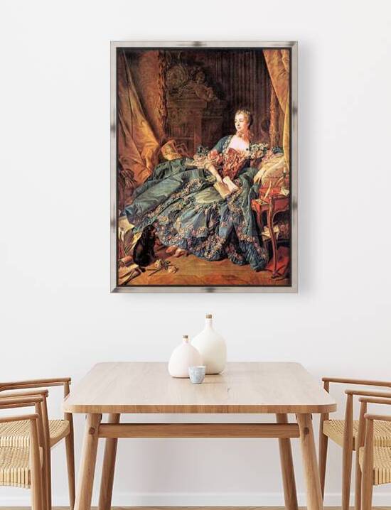 Francois Boucher 1703 1770 The Marquise de Pompadour by TOPARTGALLERY