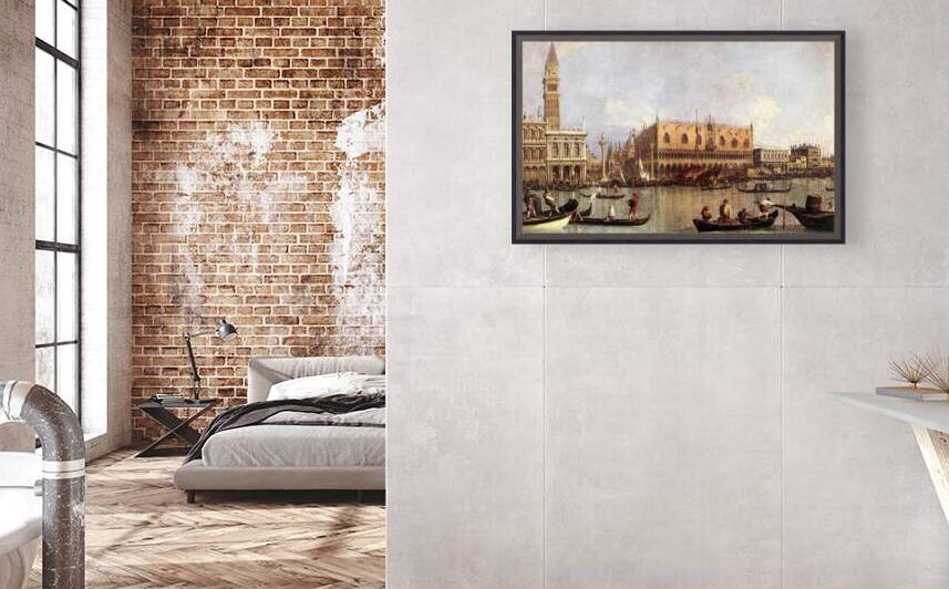 Canaletto 1697 1768 Palazzo Ducale and the Piazza by TOPARTGALLERY
