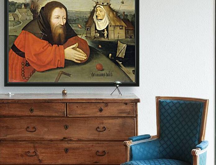 Hieronymus Bosch 1450 1516 The temptation of St Anthony 1600 manner of Bosch by TOPARTGALLERY