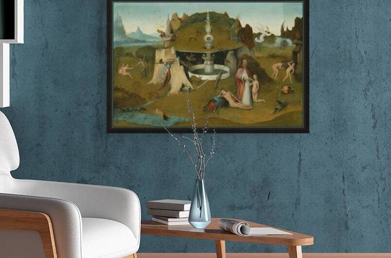 Hieronymus Bosch 1450 1516 The Garden of Paradise 1500 workshop of Bosch by TOPARTGALLERY