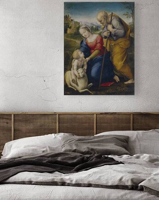 Raphael 1483 1520 La Sagrada Familia con un corde by TOPARTGALLERY